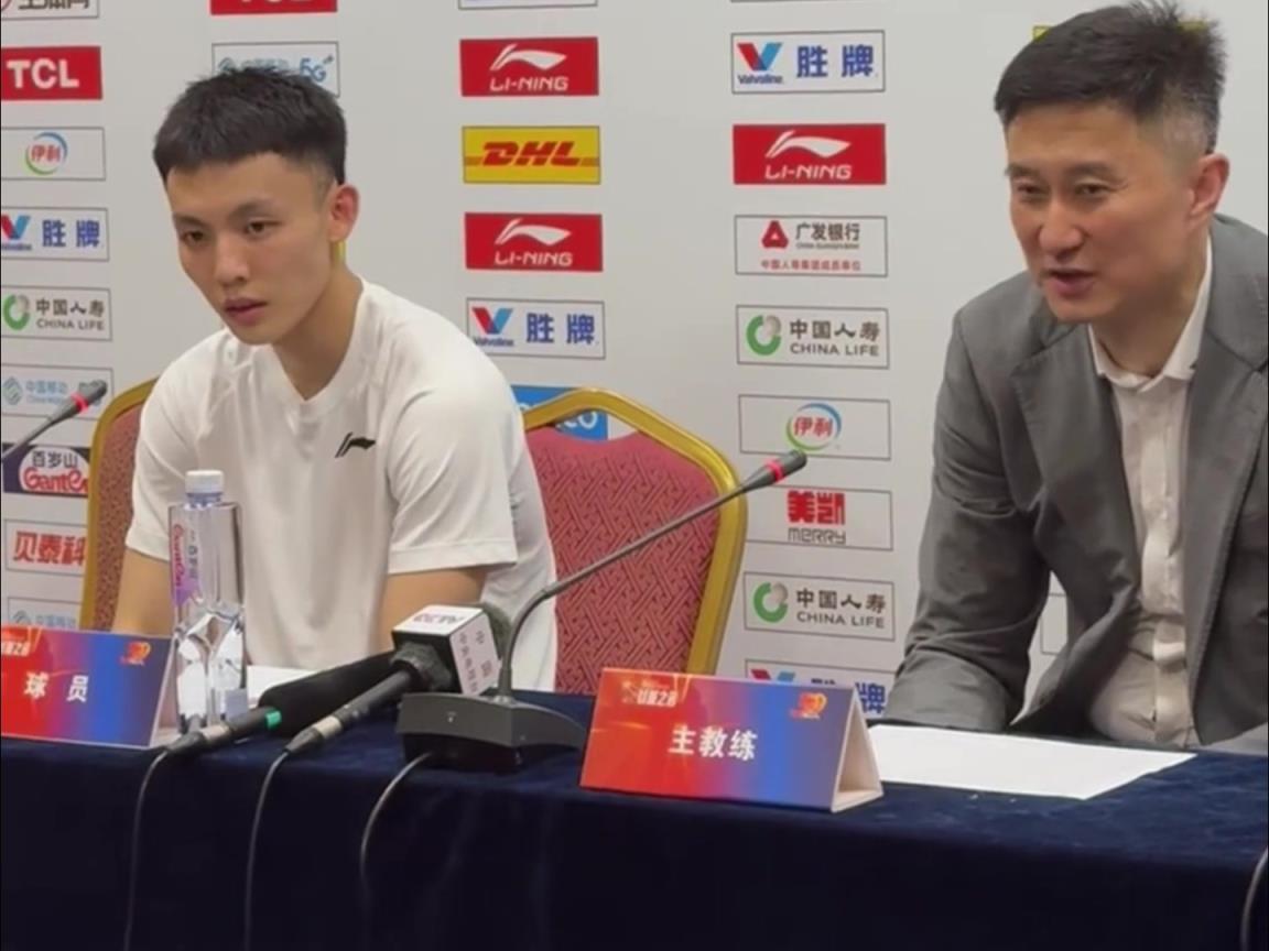 這是能說的嗎徐杰：杜指導賽前說了，這場球就是打架和摔跤！